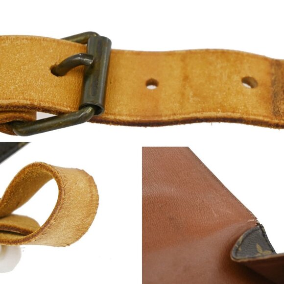 LOUIS VUITTON Cartouchiere MM Shoulder Bag Monogram Leather Brown M51253 32FC087 - Picture 14 of 16